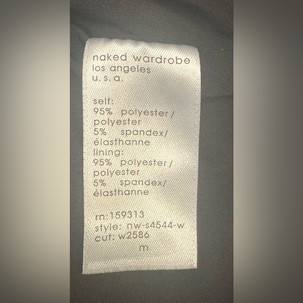 Naked Wardrobe Hourglass V-Waist Ruched Midi - Picture 8 of 9